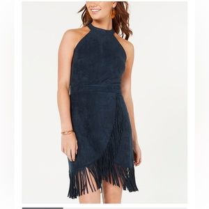 COPY - Suede Fringe Dress